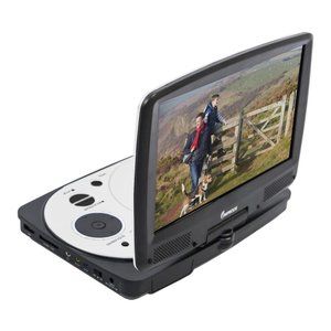 Impecca DVP-916, 9" 180° Swivel Screen Portable DVD Player, Legacy